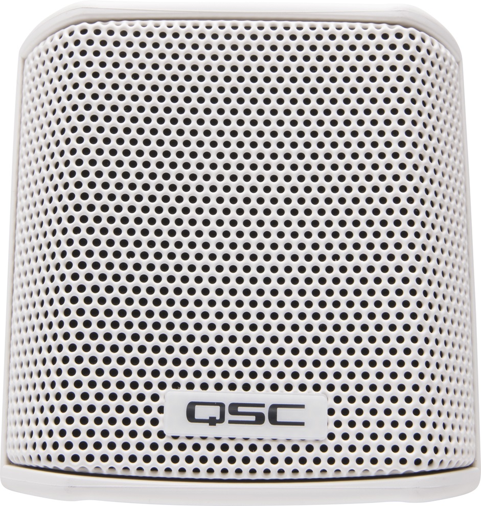 QSC AD-S.SAT-WH 2,75-Zoll Satellitenlautsprecher | Wandmontage | WEIß| PAAR