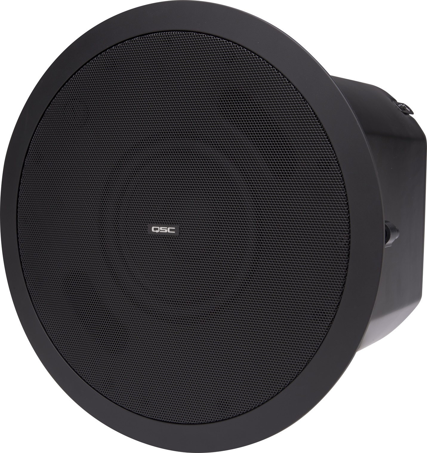 QSC AD-C.SUB-BK 6,5-Zoll-Subwoofer | Doppelschwingspule | Deckeneinbaumontage | SCHWARZ