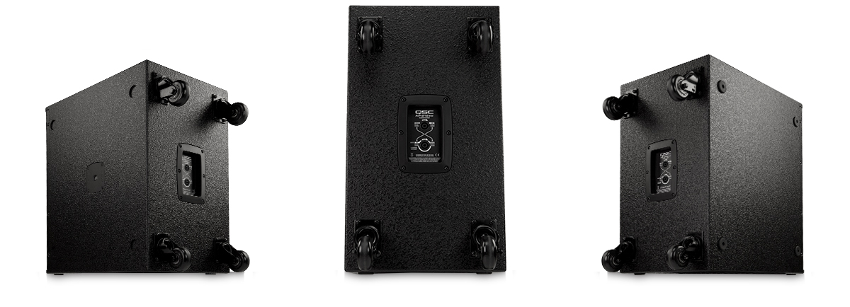QSC AP-212sw Dual-12-Zoll-Subwoofer| 2x 12 Zoll TT | 600W | 4 Ohm | SCHWARZ