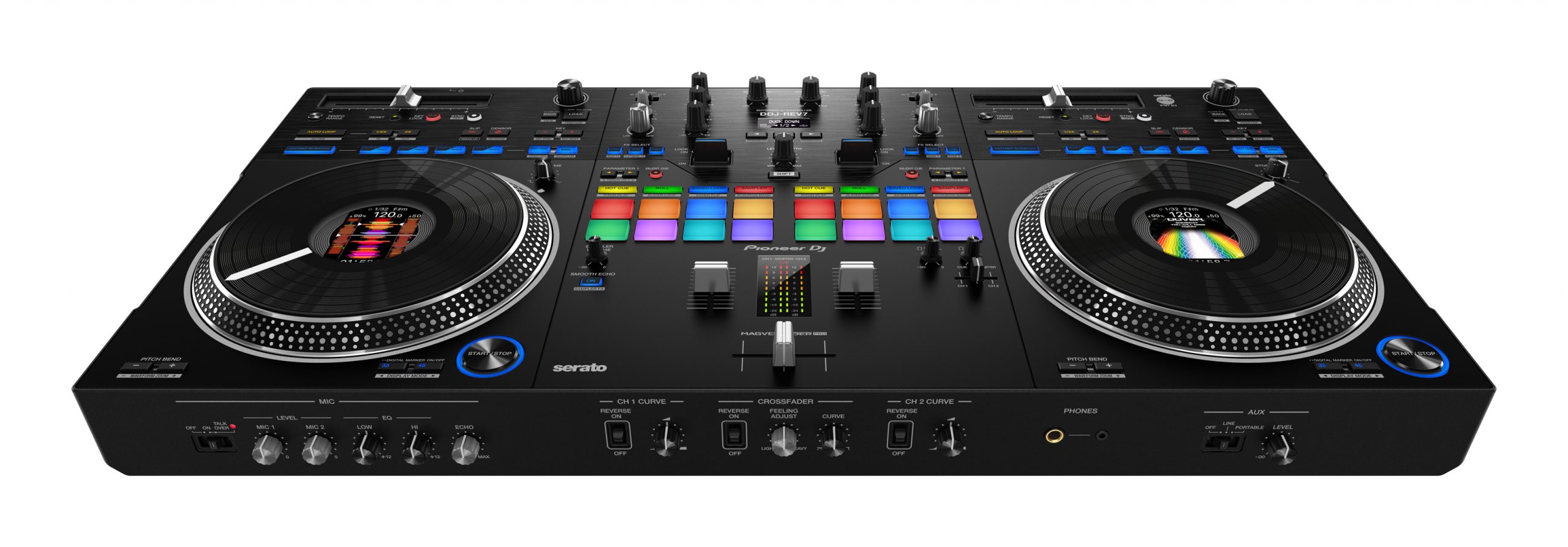 Pioneer DDJ-REV7 2-Kanal-Profi-DJ-Controller