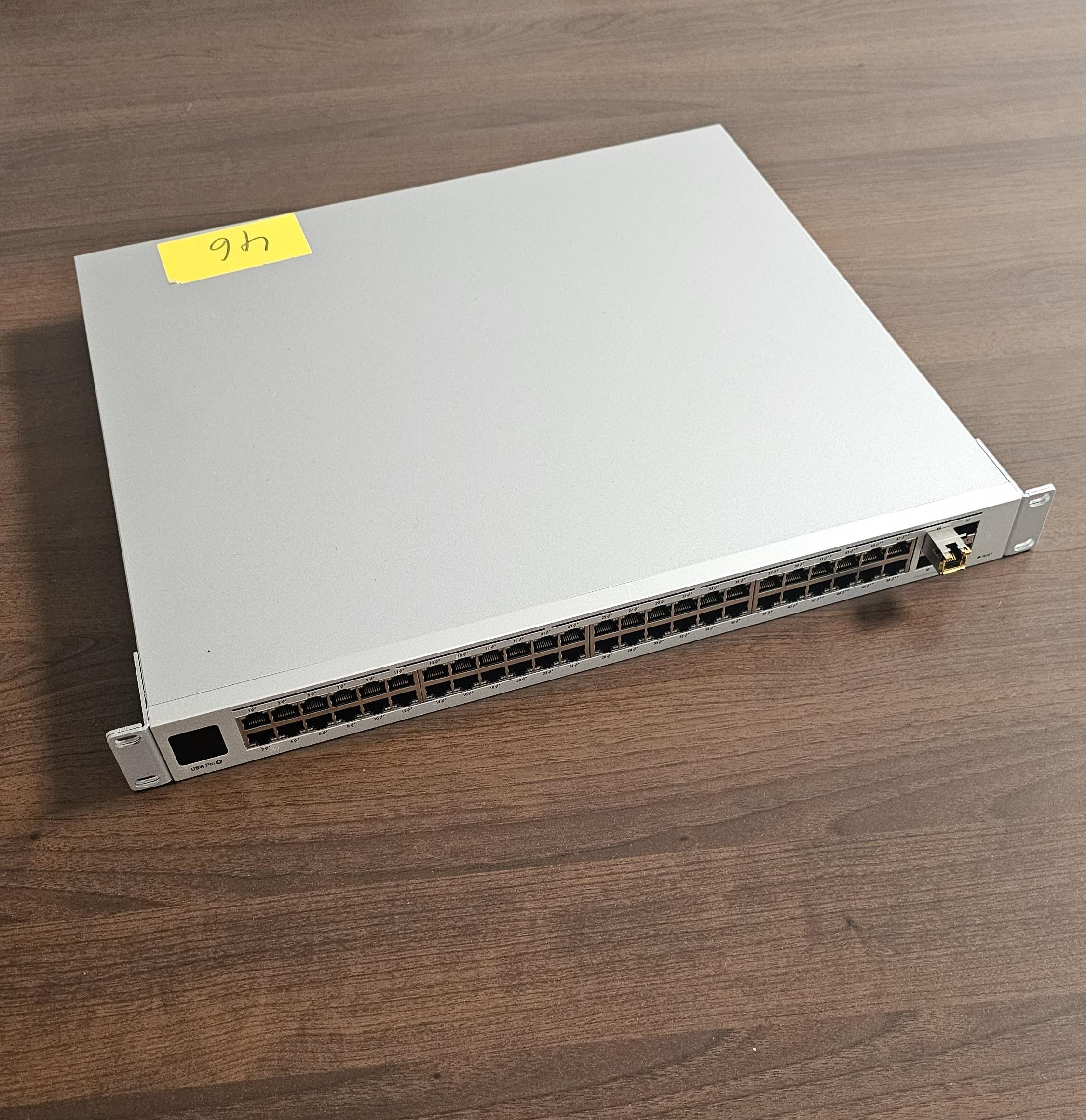 UBIQUITI UNIFI USW-PRO-48-POE | 48 Ports Poe Gigabit Netzwerk Switch