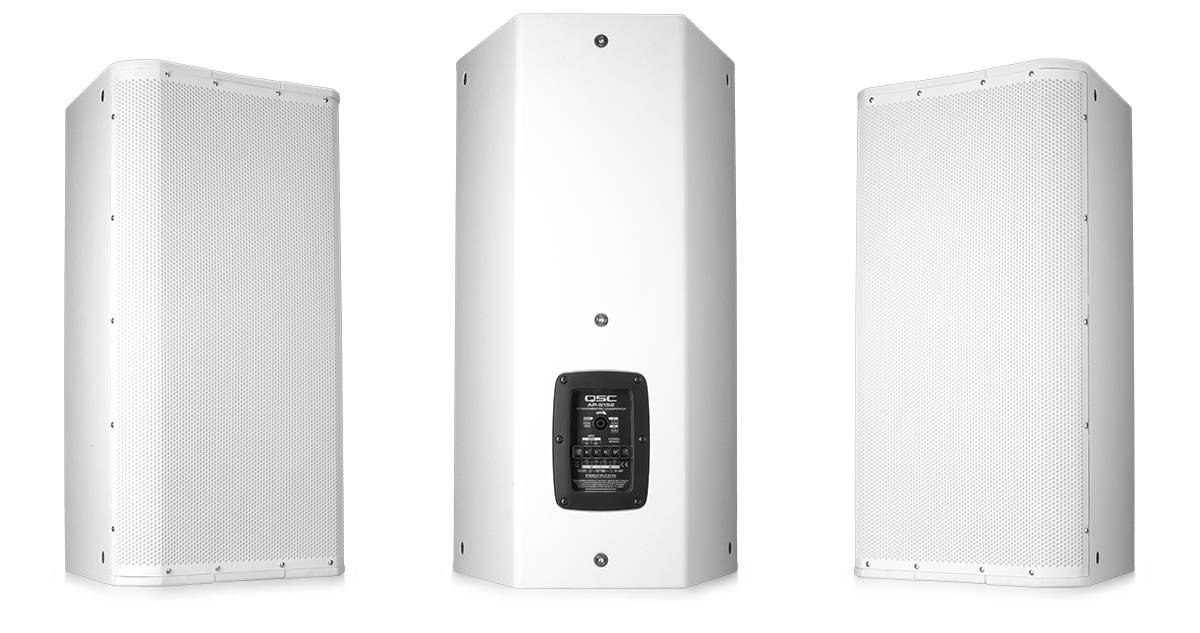 QSC AP-5152-WH 15-Zoll-Hochleistungslautsprecher, 2-Wege, 75° konisch DMT™ | WEIß
