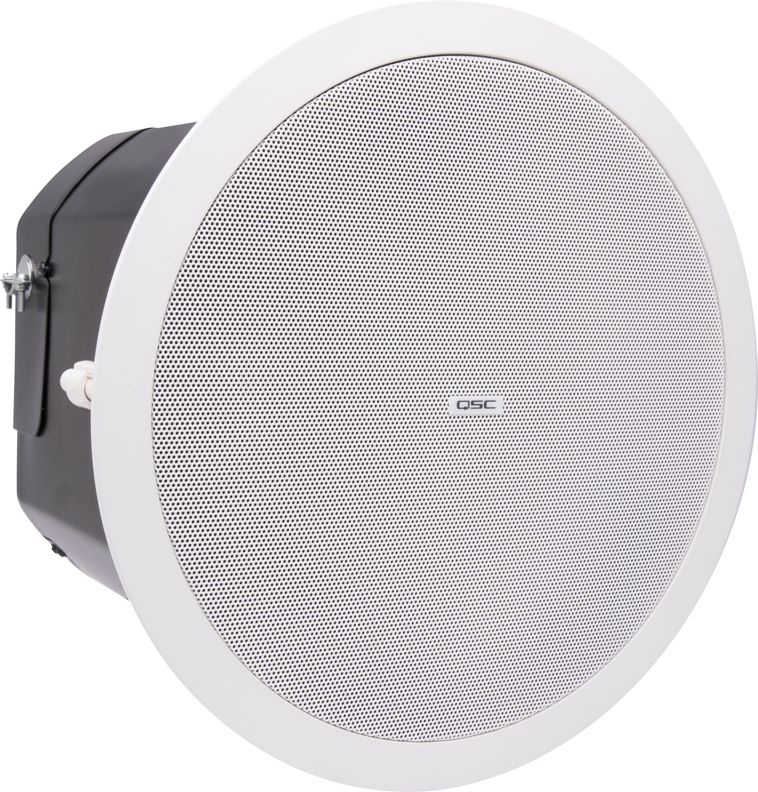 QSC AD-C.SUB-WH 6,5-Zoll-Subwoofer |Doppelschwingspule | Deckeneinbaumontage | WEIß