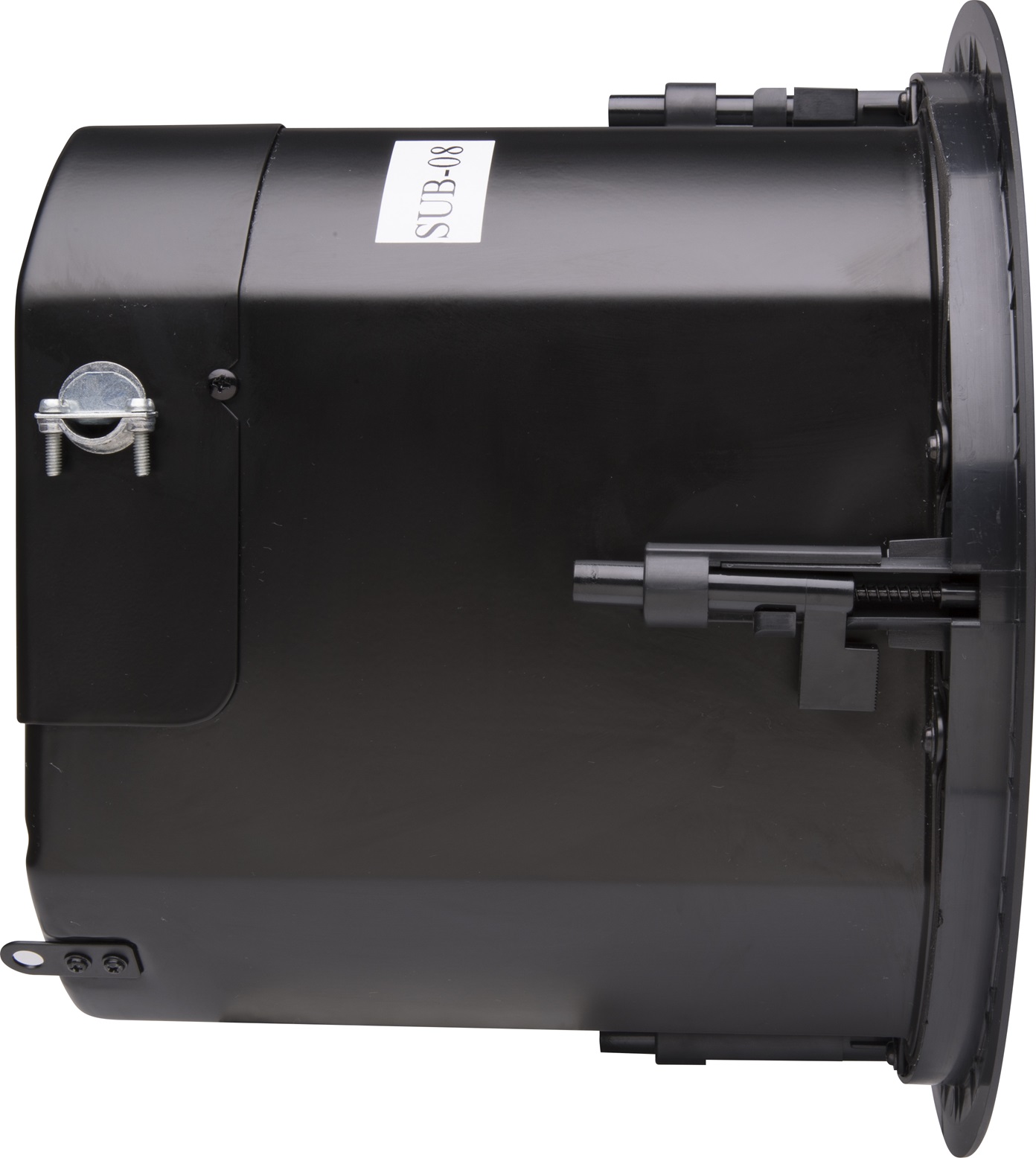 QSC AD-C.SUB-BK 6,5-Zoll-Subwoofer | Doppelschwingspule | Deckeneinbaumontage | SCHWARZ