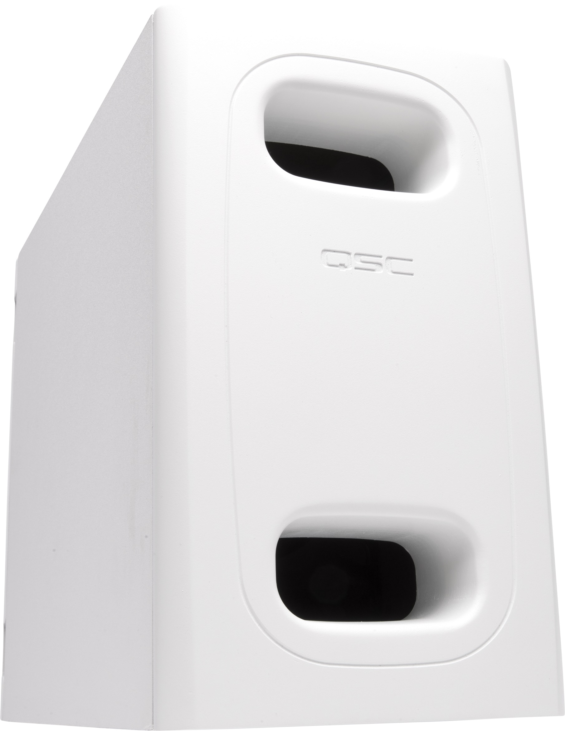 QSC AD-S.SUB-WH Subwoofer | 6,5-Zoll-Doppelschwingspule | Wandmontage | WEIß