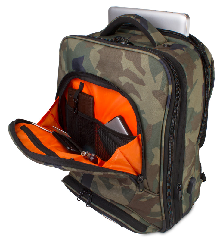 UDG Ultimate Backpack Slim Black Camo, Orange inside (U9108BC/OR)