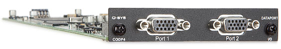 QSC Q-SYS CODP4 – DataPort-Ausgabekarte
