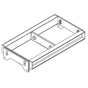 QSC FB2082-i-BK Flugrahmen für WL2082 und WL115 | Schwarz