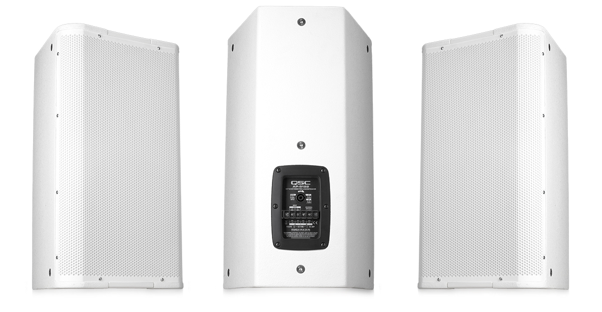 QSC AP-5122-WH 12 Zoll Hochleistungslautsprecher, 2-Wege, 90° konisch DMT™ | WEIß