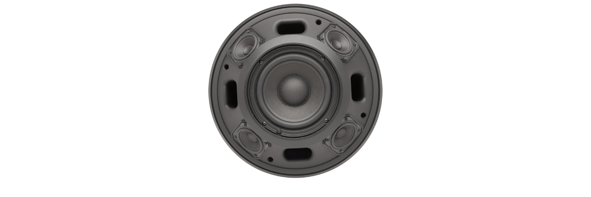 QSC AD-P.HALO-WH | Integriertes SUB/SAT-Pendellautsprecher-System | WEIß