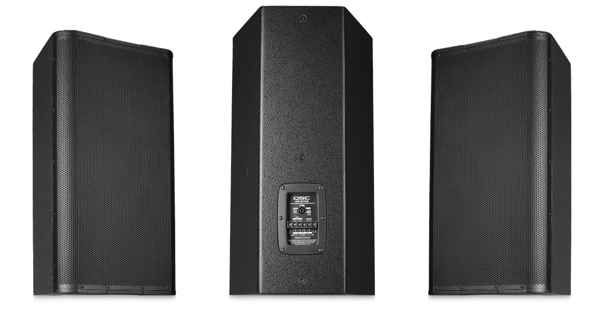 QSC AP-5152-BK 15-Zoll-Hochleistungslautsprecher, 2-Wege, 75° konisch DMT™ | SCHWARZ