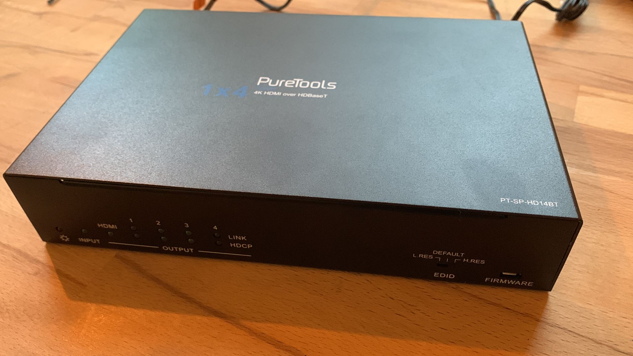 PureTools 1x4 HDBaseT Splitter | Gebraucht