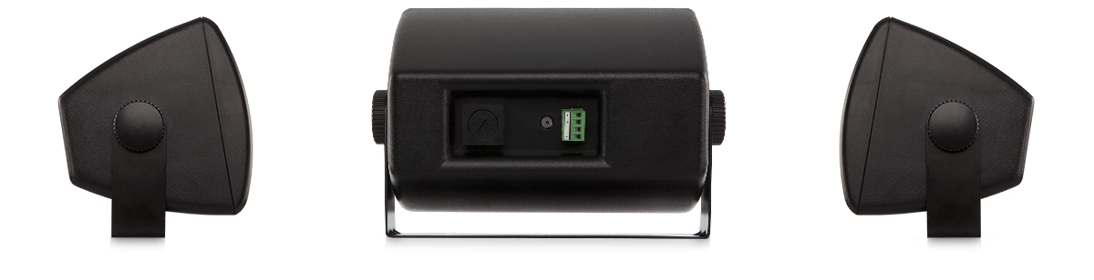 QSC AC-S4T-BK | 4,5 Zoll, 2-Wege, 130° konisch | SCHWARZ